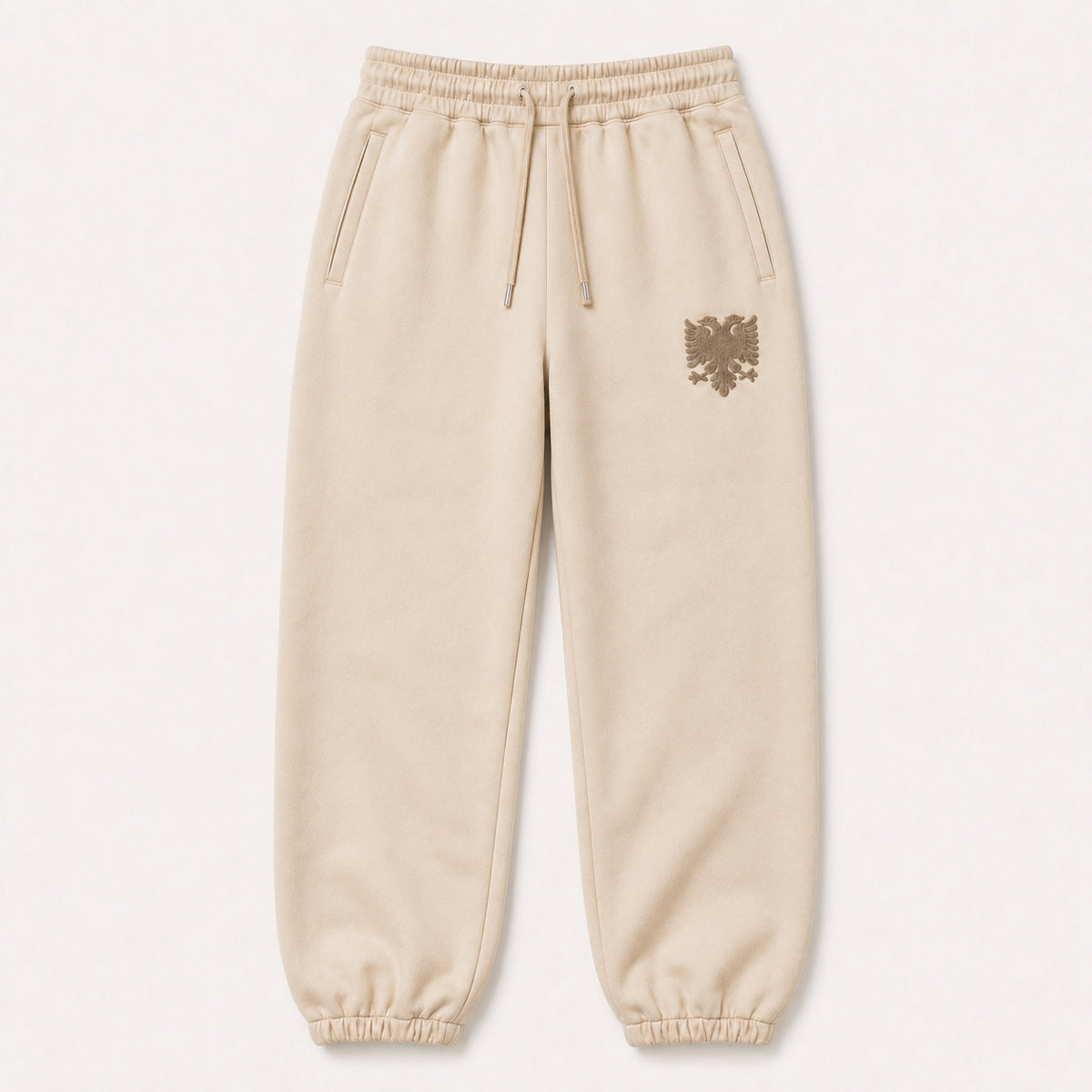 Sweatpants Albanian Eagle — Beige